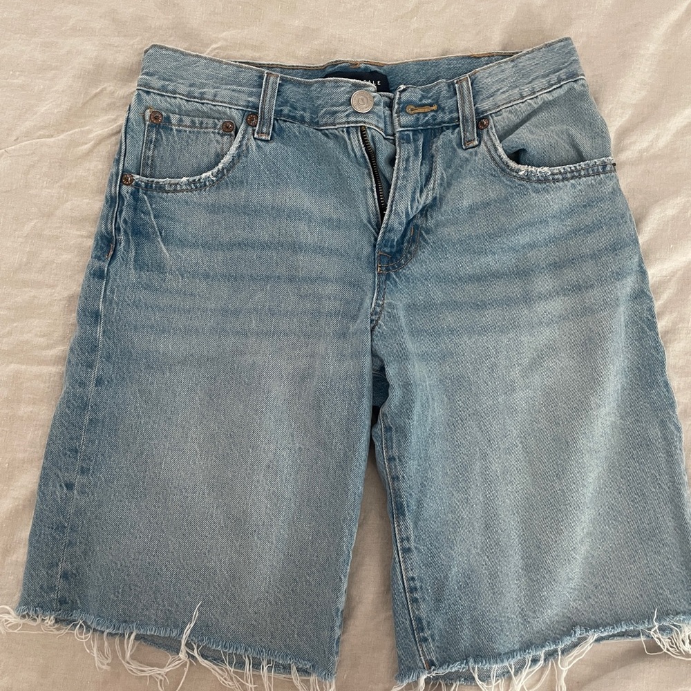 Women's Aeropostale Blue Denim Shorts, Jorts